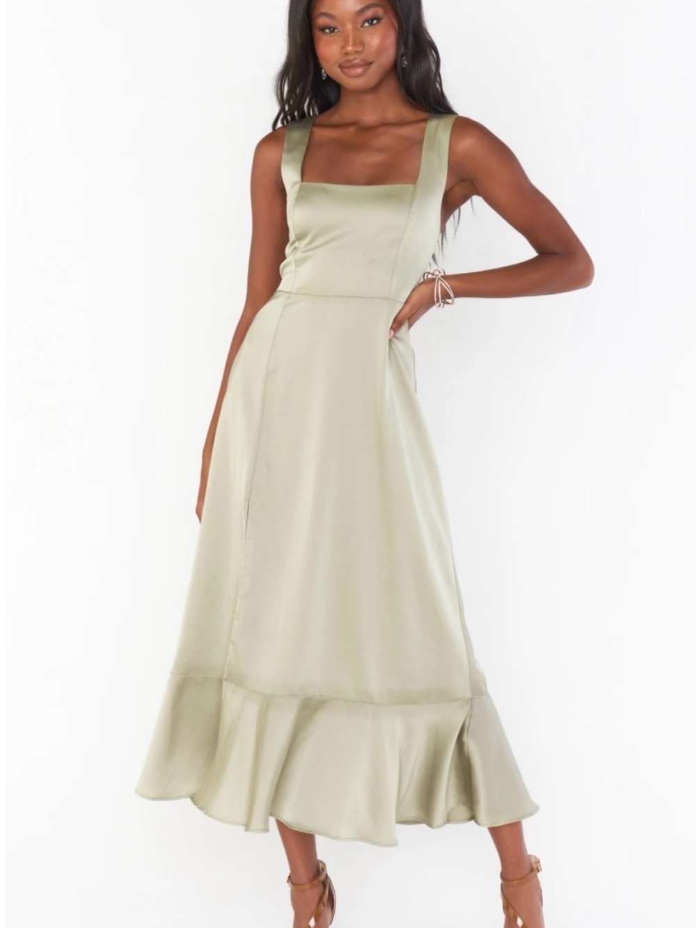Show Me Your MuMu Claire Midi Dress